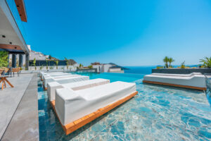 Luxury villa with private pool and sea view in Kalkan, Turkey