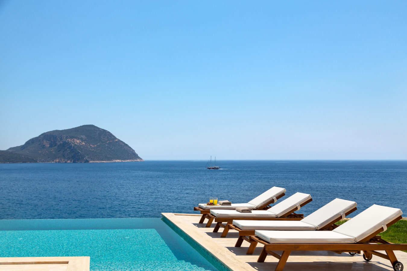 Luxury Kalkan villa with private pool and sea view