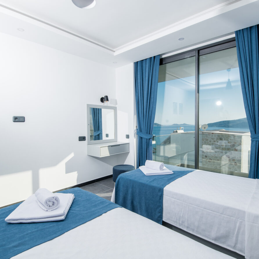 Villa-Laoda-67 - Go Kalkan Villa-Laoda-twin bedroom