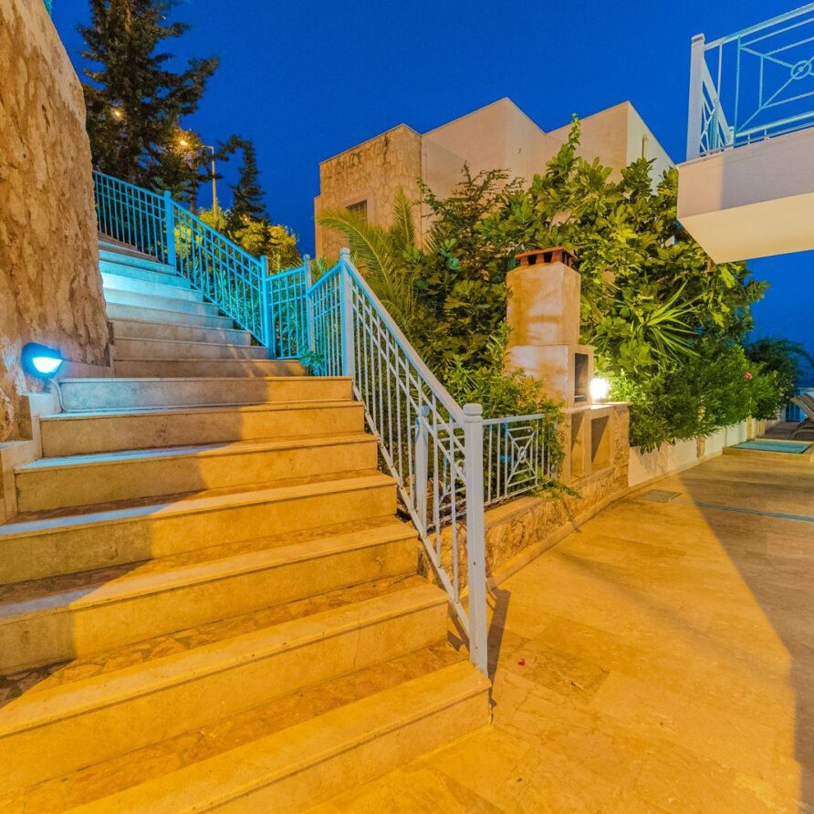 Villa Olivia stairs